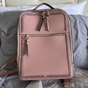 Calpak kaya laptop backpack mauve